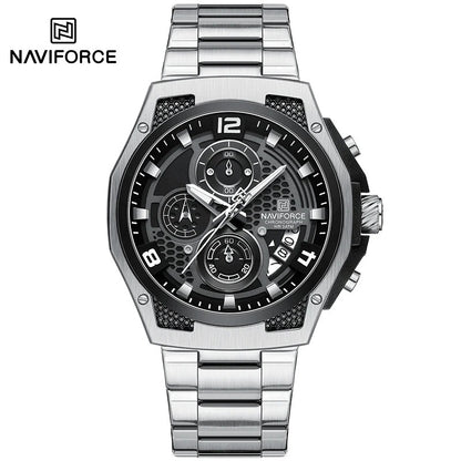 Reloj Naviforce NF8051S Hombre Acero Cronógrafo