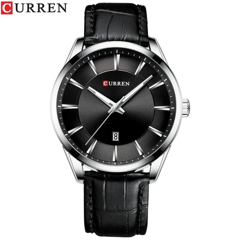 Reloj Curren 8365 Hombre Cuero Ejecutivo — vista 2 | Foucault Relojes