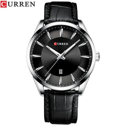 Reloj Curren 8365 Hombre Cuero Ejecutivo — vista 2 | Foucault Relojes