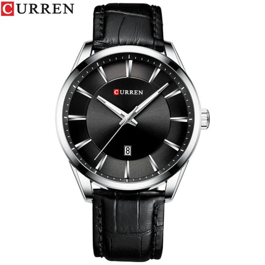 Reloj Curren 8365 Hombre Cuero Ejecutivo — vista 2 | Foucault Relojes