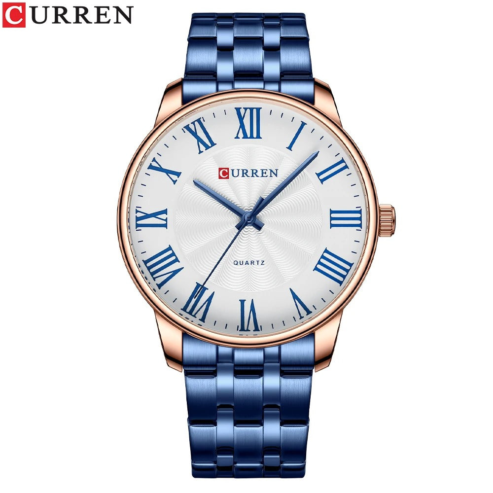 Reloj Curren Hombre Acero Ultrafino Retro