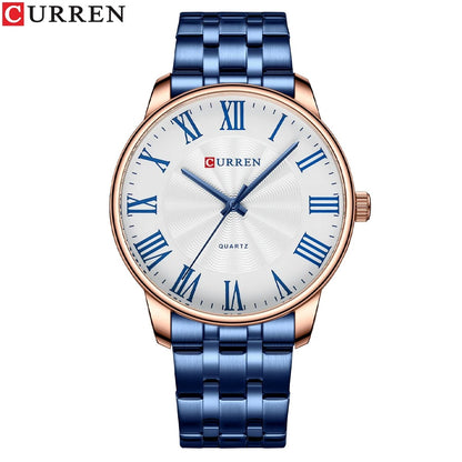 Reloj Curren Hombre Acero Ultrafino Retro