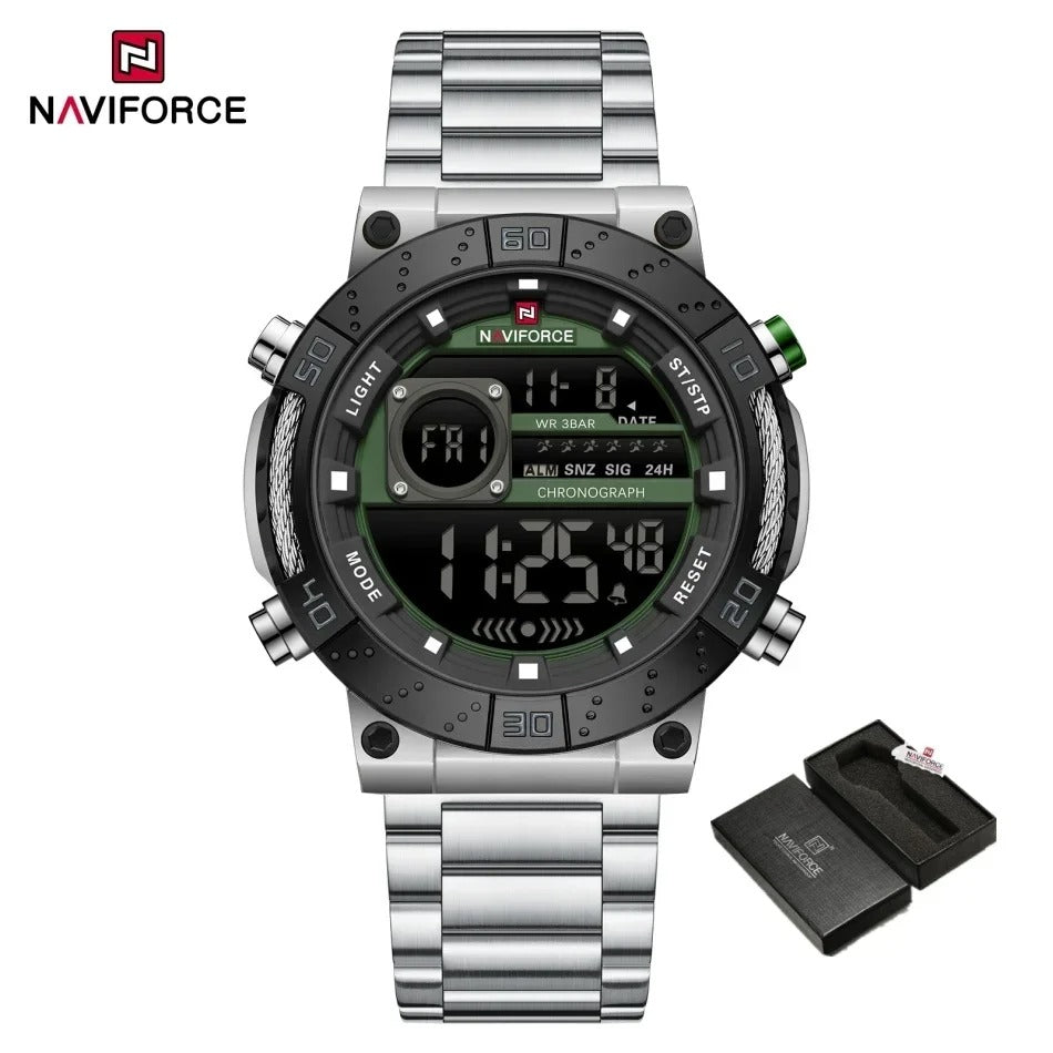 Reloj Naviforce NF9241S Hombre Acero Digital