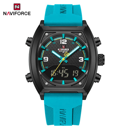 Reloj Naviforce Hombre Silicona Digital Militar