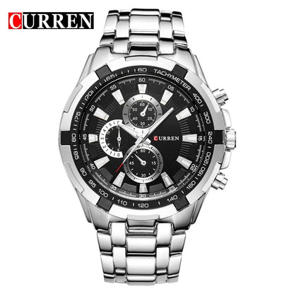 Reloj Curren 8023 Hombre Acero Militar