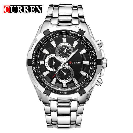 Reloj Curren 8023 Hombre Acero Militar