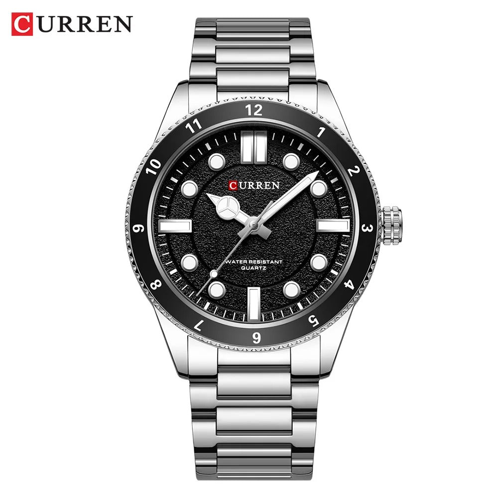 Reloj Curren 8450 Hombre Correa de Acero Verde