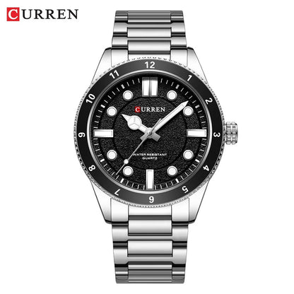 Reloj Curren 8450 Hombre Correa de Acero Verde