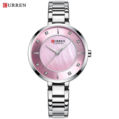 Reloj Curren 9051 Mujer Acero Clásico