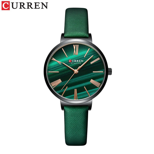 Reloj Curren 9076 Mujer Cuero Genuino