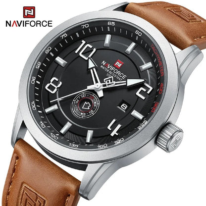 Reloj NAVIFORCE NF9229 para Hombre – Deportivo con Correa de PU, Calendario Completo y Resistencia al Agua | Foucault Chile