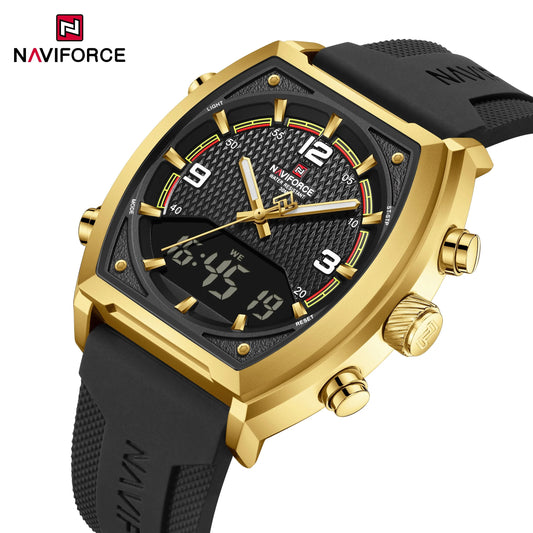 NAVIFORCE NF9242 – Lujo Deportivo con Carácter Masculino y Diseño Impactante