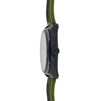 REEBOK RV-BRE-G3-SBIB-GW Brevity Reloj Hombre 2026 – Deportivo Negro/Verde, 100M, Movimiento Citizen, Silicona