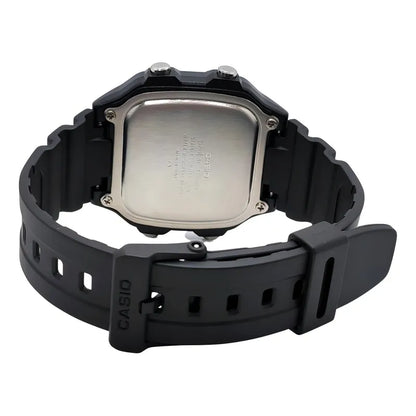 Reloj Casio AE-1200WH Royale, detalle de la correa — Foucault Valdivia