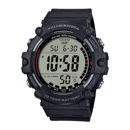 Reloj Casio AE-1500WH digital deportivo negro 100 m — Foucault Valdivia
