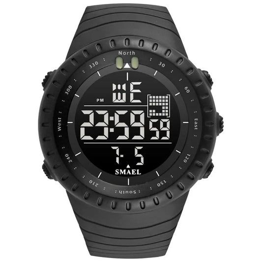 Reloj SMAEL 1237 para Hombre – Reloj Deportivo Digital, LED, Resistente al Agua, Esfera Grande | Foucault Chile