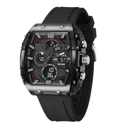Reloj Smael 8109 análogo digital, vista 2 — Foucault