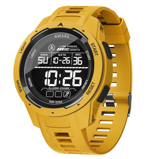Reloj SMAEL 8105 para Hombre – Digital Deportivo con Luz LED, Correa de Poliuretano y Resistencia al Agua 50M | Foucault Chile