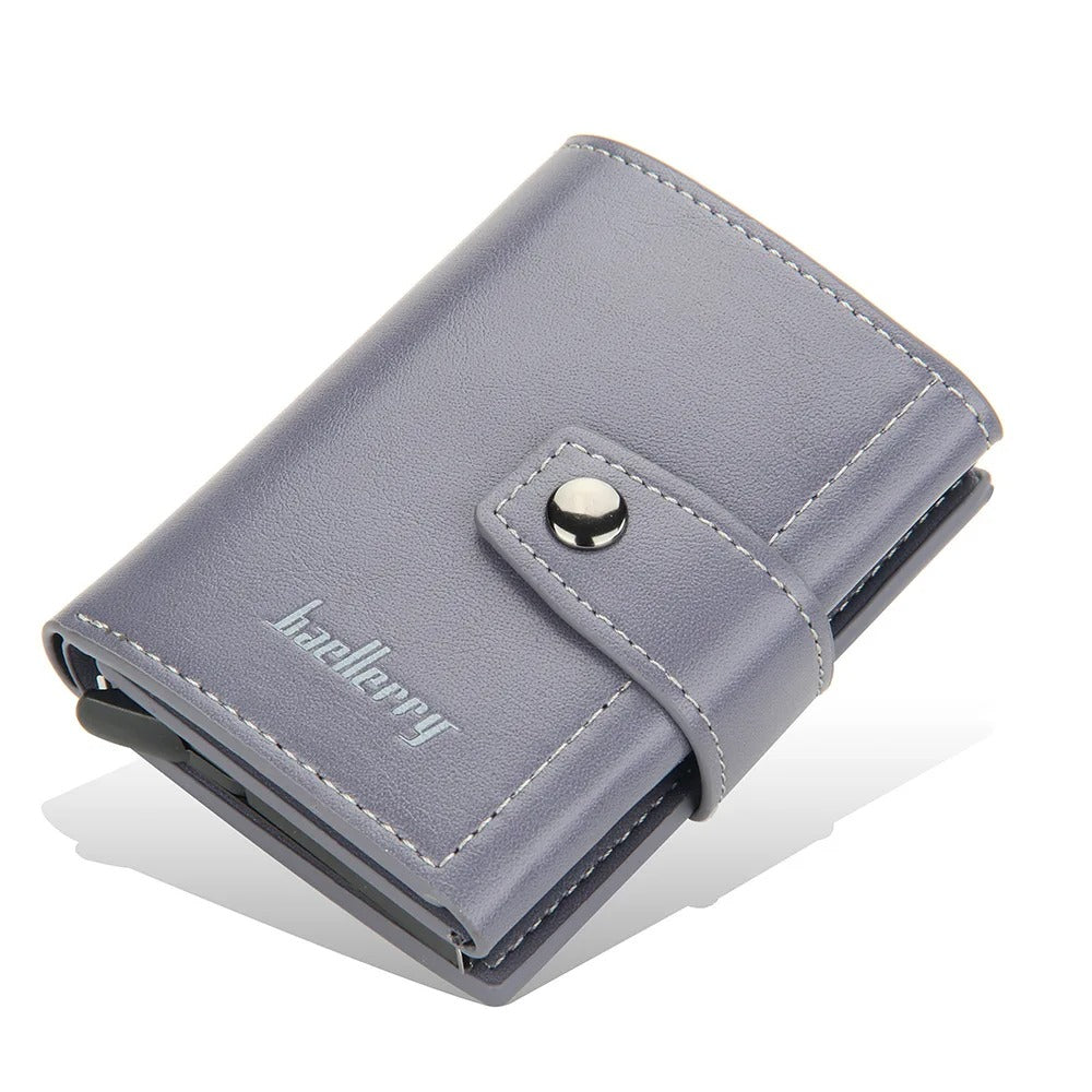 Cartera RFID Baellerry con Clip Metálico y Diseño Ultra Delgado