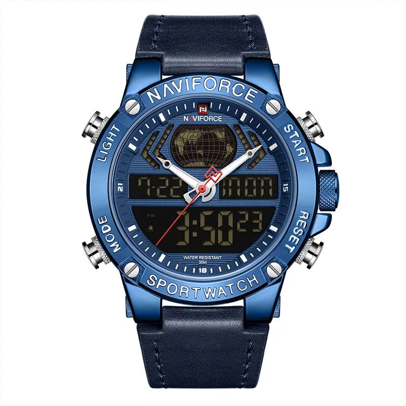 Reloj Naviforce NF9164 Hombre Cuero Cronógrafo
