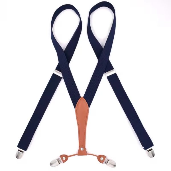 Tirantes Unisex Colores Sólidos Ajustables | Estilo Moderno Foucault Valdivia - Imagen 3