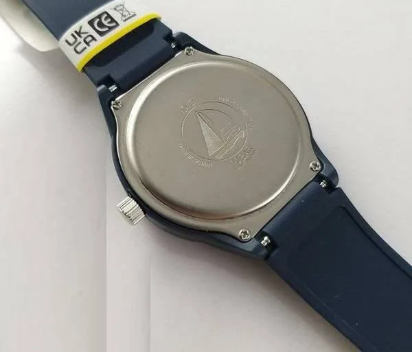 Reloj Hombre Q&Q VR28J035Y Azul 10 BAR | Deportivo Japonés Foucault Relojería Valdivia - Imagen 5