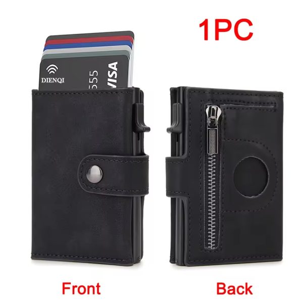 Cartera RFID Fibra de Carbono con AirTag | Tarjetero Inteligente Foucault Chile - Imagen 2