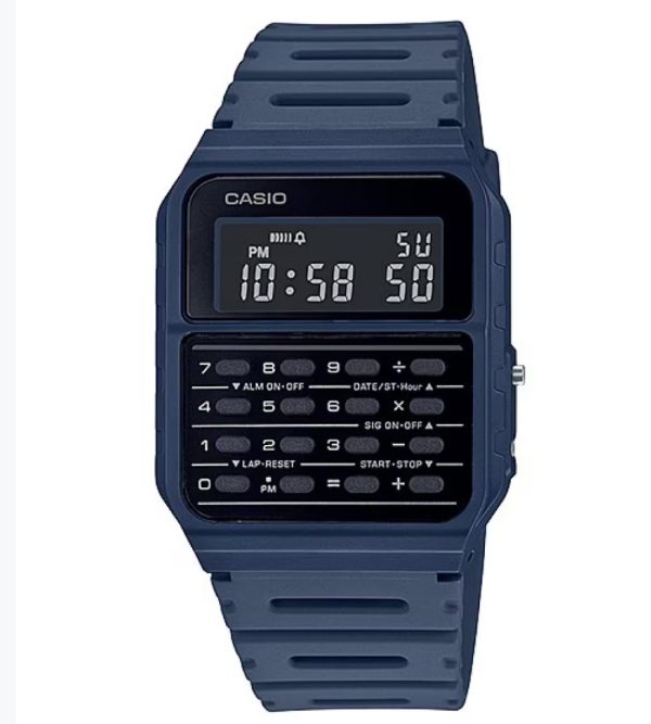 Reloj Casio CA-53WF Calculadora Vintage | Ícono Retro Foucault Relojería Valdivia