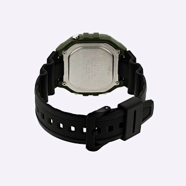 Reloj Casio W-218H-3AVDF Verde | Deportivo Vintage Foucault Relojería Valdivia - Imagen 3