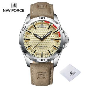 Reloj Hombre NAVIFORCE NF8023 Cuero | Deportivo–Business Foucault Chile