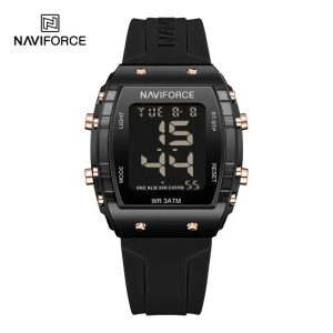 Reloj Digital Hombre NAVIFORCE NF7102 Deportivo Militar | Cronógrafo LED – Foucault Chile
