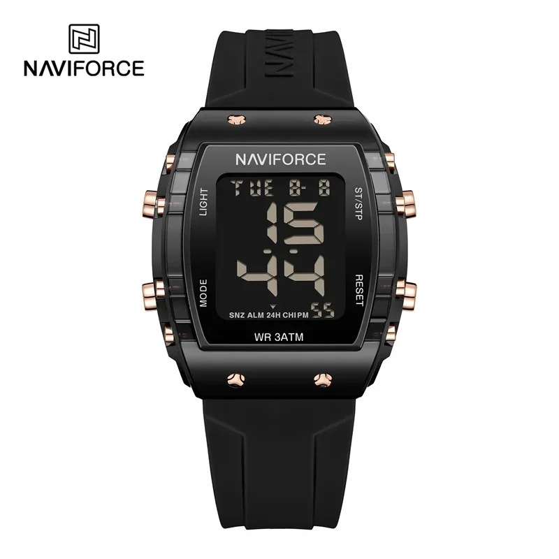 Reloj Digital Hombre NAVIFORCE NF7102 Deportivo Militar | Cronógrafo LED – Foucault Chile